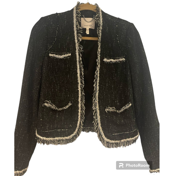 Rebecca Taylor tweed back blazer 4 - Picture 2 of 6